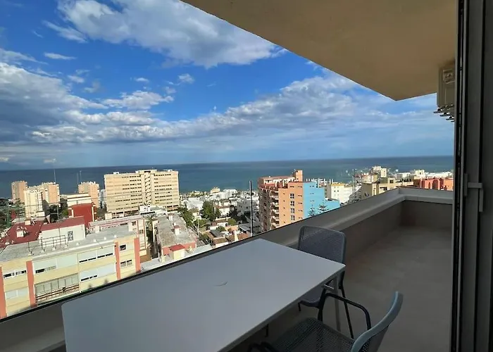 Apartamento Glamour Con Vistas Panorámicas Mar Y Montaña Torremolinos